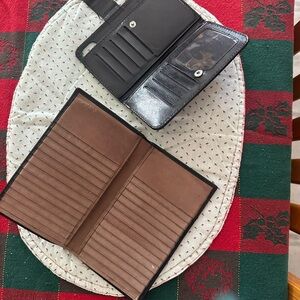 Black Leather Wallets